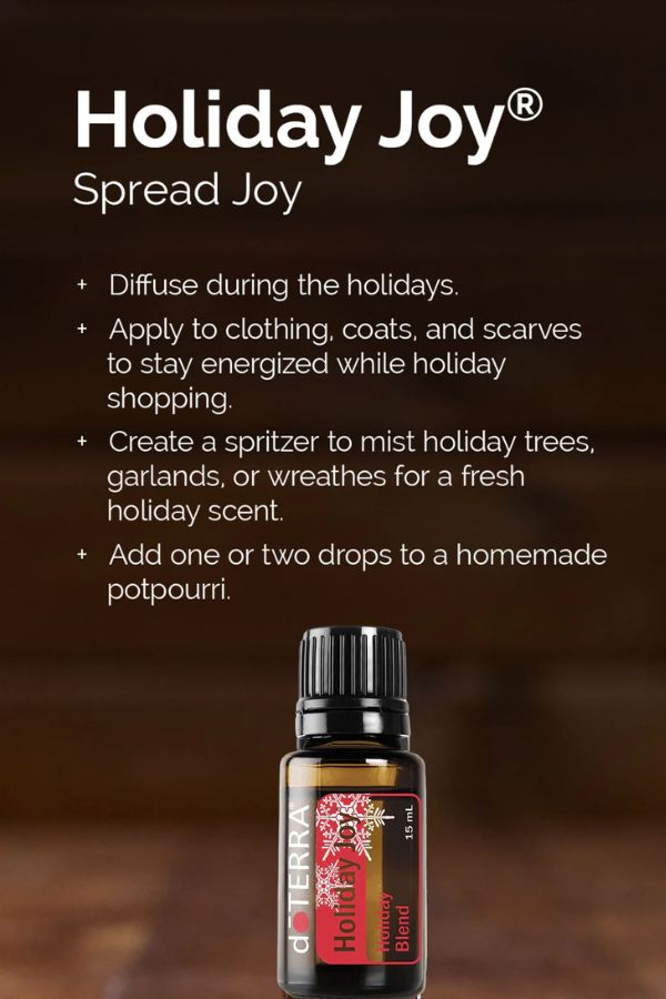 doTERRA Holiday Joy Essential OIl Blend | dōTERRA