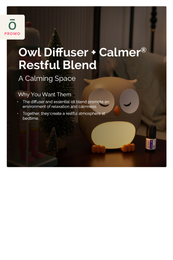 Owl Diffuser with Calmer Blend