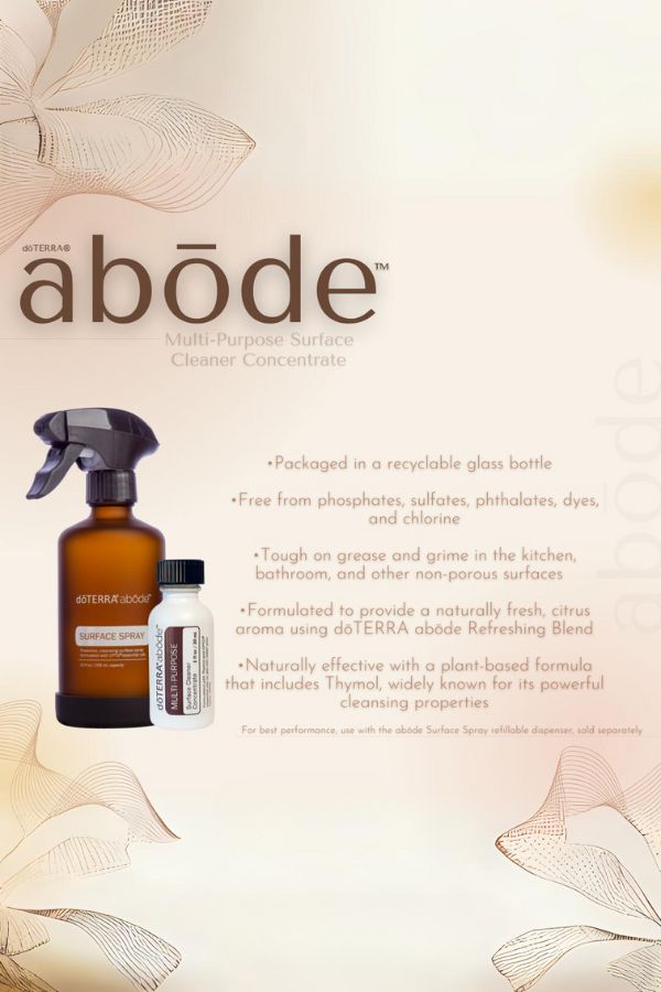 Abōde Multi-surface Surface Cleaner with Dispenser