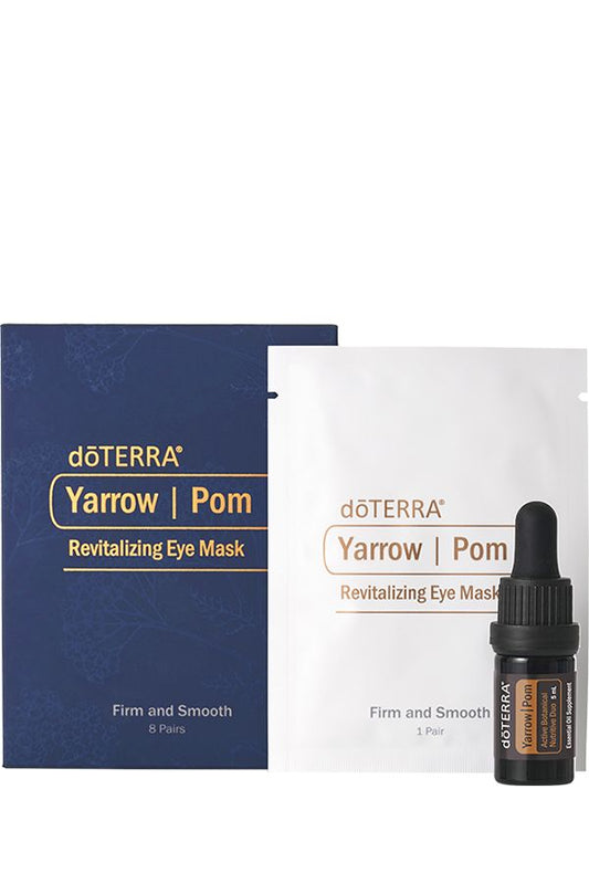 Yarrow | Pom Eye Mask + Essential Oil