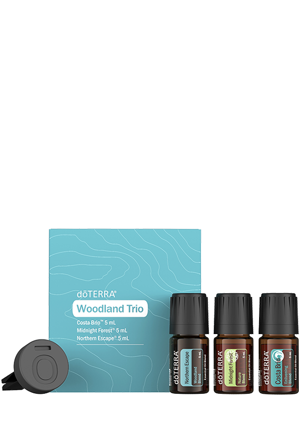 Fathers Day Woodland Trio and Car Clip Diffuser