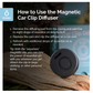 Fathers Day Woodland Trio and Car Clip Diffuser