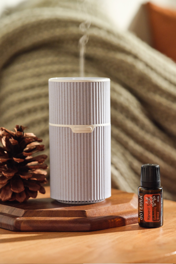 doterra Pilot Diffuser with Harvest Spice