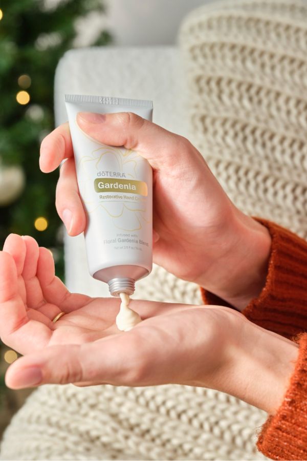 doTERRA Holiday Gardenia Restorative Hand Cream