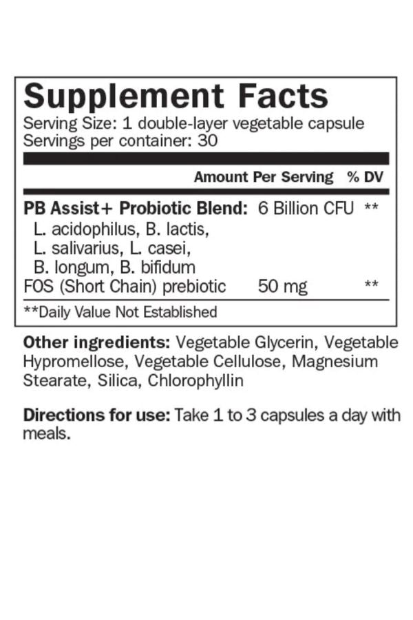 PB Assist+ Probiotic