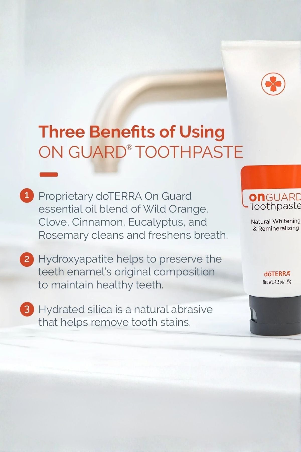 doTERRA On Guard Natural Whitening Toothpaste