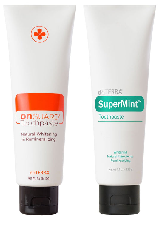 On Guard & SuperMint Natural Whitening Toothpaste